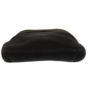 美品 ジバンシィ チェーンボディバッグ ベルトバッグ 斜め掛け ウエストバッグ レザー ブラック 0430【中古】GIVENCHY