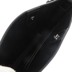 美品 ジルサンダー タングル ミディアム ビーズ レザー ブラック ショルダーバッグ 黒 0431【中古】JIL SANDER