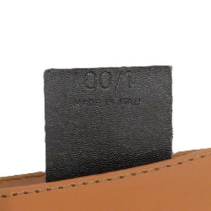 美品 セリーヌ 型押しレザー キャメル ショルダーバッグ 茶 0441【中古】CELINE レディース