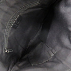 グッチ 272396 GG スウェード ブラック ショルダーバッグ 黒 0454【中古】GUCCI