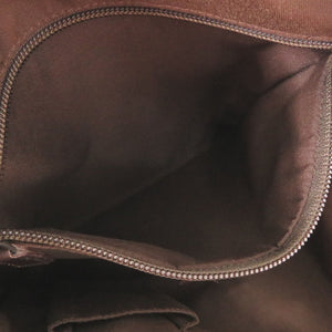 美品 グッチ GG柄 ショルダーバッグ 総柄 クロスボディ 斜め掛け サコッシュ 145857 GGキャンバス ブラウン 0456【中古】GUCCI