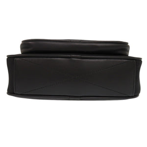 美品 バーバリー ナイロン ブラック ショルダーバッグ 黒 0461【中古】BURBERRY メンズ