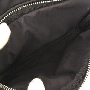 美品 バーバリー ナイロン ブラック ショルダーバッグ 黒 0461【中古】BURBERRY メンズ