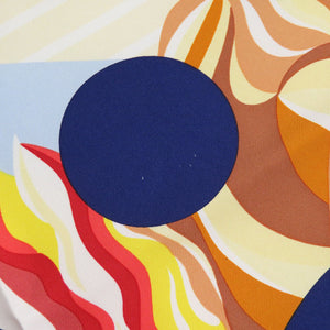 新品同様 エルメス カレ90 Le Reve De Julia ジュリアの夢 シルク マルチカラー 0472【中古】HERMES