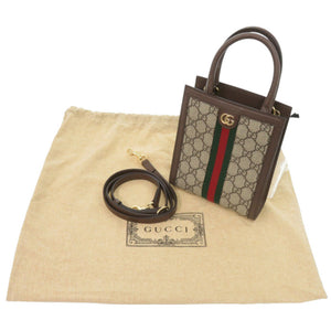 新品同様 グッチ 2WAY オフィディア 772317 GGキャンバス ベージュ ショルダーバッグ 0486【中古】GUCCI