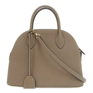 新品同様 ボナベンチュラ エマバッグ 28 ボッタラート BBGT2-ET レザー エトープ 2way ハンドバッグ ブラウン 0488【中古】BONAVENTURA