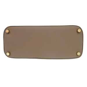 新品同様 ボナベンチュラ エマバッグ 28 ボッタラート BBGT2-ET レザー エトープ 2way ハンドバッグ ブラウン 0488【中古】BONAVENTURA