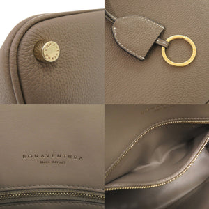 新品同様 ボナベンチュラ エマバッグ 28 ボッタラート BBGT2-ET レザー エトープ 2way ハンドバッグ ブラウン 0488【中古】BONAVENTURA