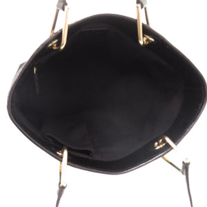 美品 グッチ GGキャンバス 120840 GGキャンバス レザー ブラック 0498 黒 トートバッグ【中古】GUCCI