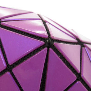 美品 イッセイミヤケ BAO BAO ISSEY MIYAKE バオバオ ポーチ PVC パープル 小物入れ 0503【中古】ISSEY MIYAKE