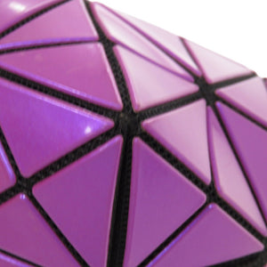 美品 イッセイミヤケ BAO BAO ISSEY MIYAKE バオバオ ポーチ PVC パープル 小物入れ 0503【中古】ISSEY MIYAKE