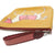 エルメス カレ ポケット レザー シルバー金具 イエロー ピンク ポーチ 0508【中古】HERMES