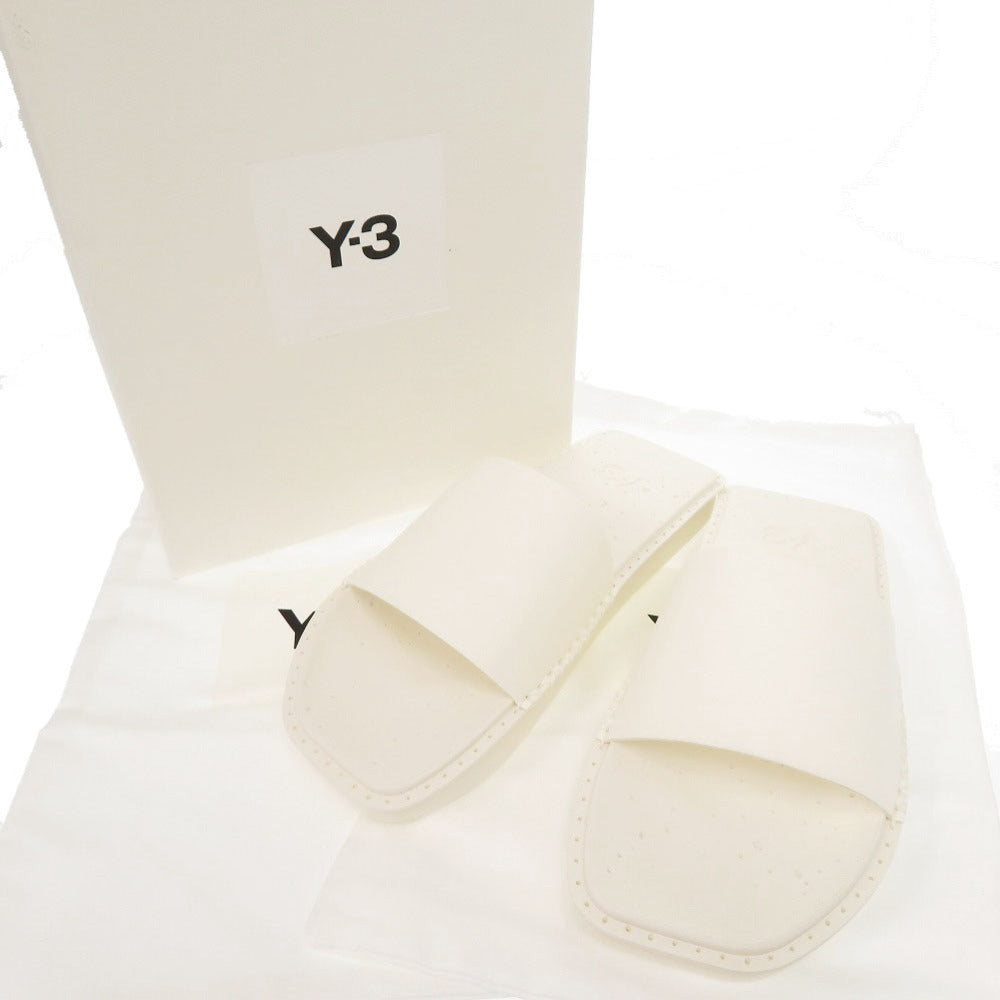 未使用品 Y-3 WATER SLIDE ヨウジヤマモト アディダス FZ6424 サイズ25.5cm ポリウレタン ホワイト サンダル 白 0517【中古】
