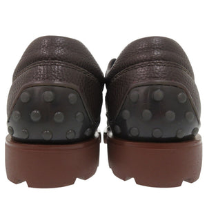 未使用品 トッズ ドライビングシューズ マウンテンシューズ XXM04E0EE50PUY S800 レザーシューズ ダークブラウン 0518【中古】TOD’S