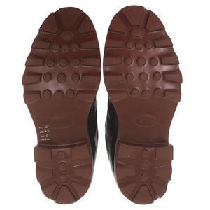 未使用品 トッズ ドライビングシューズ マウンテンシューズ XXM04E0EE50PUY S800 レザーシューズ ダークブラウン 0518【中古】TOD’S