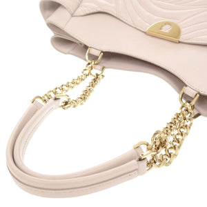 美品 サルヴァトーレフェラガモ AB-21 G898 レザー ピンク トートバッグ ショルダーバッグ 0547【中古】Salvatore Ferragamo