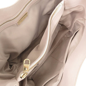 美品 サルヴァトーレフェラガモ AB-21 G898 レザー ピンク トートバッグ ショルダーバッグ 0547【中古】Salvatore Ferragamo