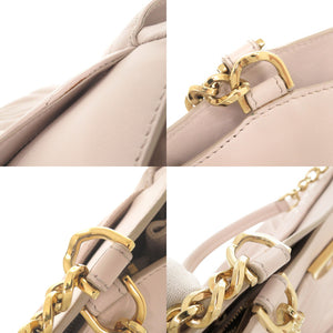 美品 サルヴァトーレフェラガモ AB-21 G898 レザー ピンク トートバッグ ショルダーバッグ 0547【中古】Salvatore Ferragamo