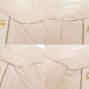 美品 サルヴァトーレフェラガモ AB-21 G898 レザー ピンク トートバッグ ショルダーバッグ 0547【中古】Salvatore Ferragamo