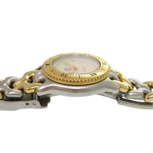 タグホイヤー セルシリーズ プロフェッショナル200 WG1421-0 SS アイボリー ゴールド クオーツ 腕時計 0551【中古】TAG HEUER