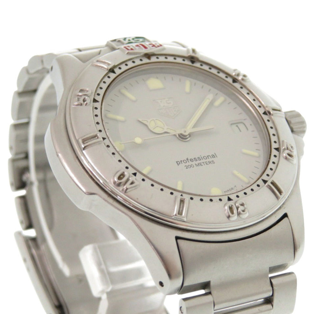 タグホイヤー プロフェッショナル200m 999.706A SS グレー クオーツ 腕時計 0552【中古】TAG HEUER