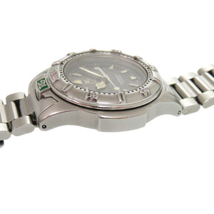 美品 タグホイヤー プロフェッショナル200m WF1411-0 SS グレー クオーツ 腕時計 0555【中古】TAG HEUER