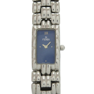 美品 フェンディ 660L SS ネイビー クオーツ 腕時計 0557【中古】FENDI