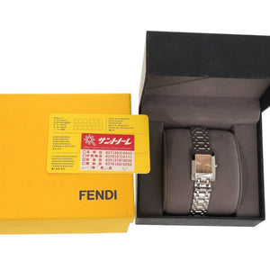 美品 フェンディ 7000L クラシコ SS ピンク クオーツ 腕時計 0558【中古】FENDI