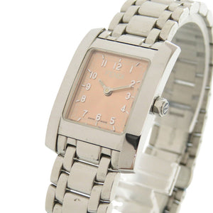 美品 フェンディ 7000L クラシコ SS ピンク クオーツ 腕時計 0558【中古】FENDI