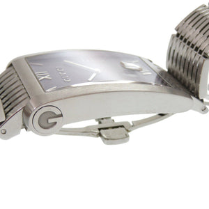 美品 グッチ Gメトロ 日本500本限定 8600M クオーツ 腕時計 SS グレー 0562【中古】GUCCI