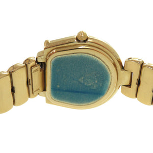 グッチ ホースビット 7000 SS ゴールド クオーツ 腕時計 0565【中古】GUCCI