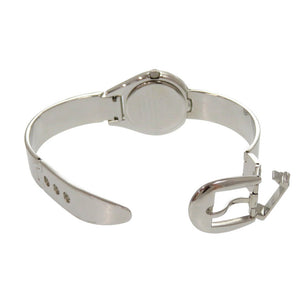 美品 グッチ 6700L SS ブラック シルバー 黒文字盤 クオーツ 腕時計 0566【中古】GUCCI