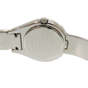 美品 グッチ 6700L SS ブラック シルバー 黒文字盤 クオーツ 腕時計 0566【中古】GUCCI