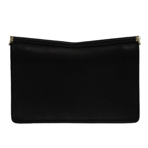 美品 ジミーチュウ KALINA カリーナ レザー ブラック 0570 黒 チェーンショルダーバッグ【中古】JIMMY CHOO