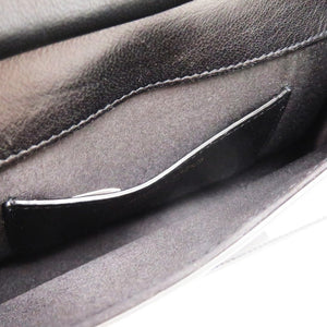 美品 ジミーチュウ KALINA カリーナ レザー ブラック 0570 黒 チェーンショルダーバッグ【中古】JIMMY CHOO