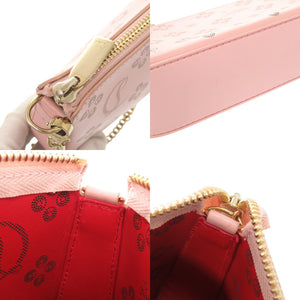 新品同様 クリスチャンルブタン ルビラ ジップアップ 3225038 レザー ピンク チェーンショルダーバッグ ショルダーバッグ 0595【中古】Christian Louboutin