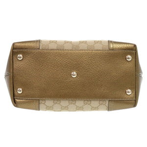 グッチ プリンシー 181779 GGキャンバス ベージュ トートバッグ 0599【中古】GUCCI