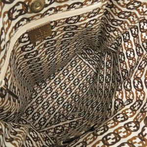 グッチ プリンシー 181779 GGキャンバス ベージュ トートバッグ 0599【中古】GUCCI