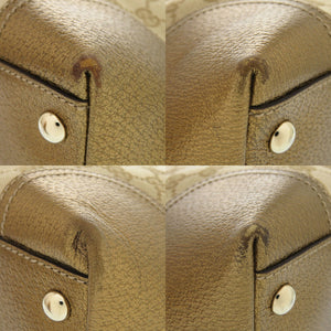 グッチ プリンシー 181779 GGキャンバス ベージュ トートバッグ 0599【中古】GUCCI