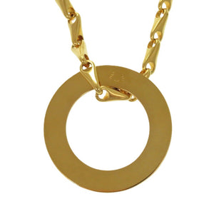 美品 セリーヌ メタル ゴールド 0600 ネックレス 【中古】CELINE