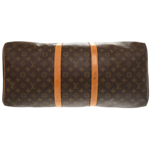 ルイ ヴィトン キーポル55 モノグラム M41424 モノグラムキャンバス ブラウン ボストンバッグ LV 0614【中古】LOUIS VUITTON