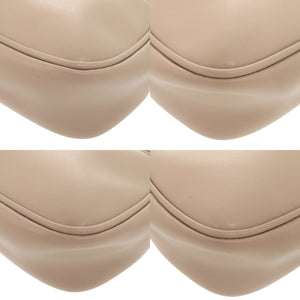 美品 サルヴァトーレフェラガモ ガンチーニ GU-21H006 レザー ベージュ ショルダーバッグ 0616【中古】Salvatore Ferragamo