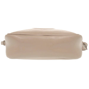 美品 サルヴァトーレフェラガモ ガンチーニ GU-21H006 レザー ベージュ ショルダーバッグ 0616【中古】Salvatore Ferragamo