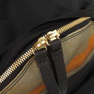 美品 ジバンシィ ナイロン レザー ブラック リュック デイパック 0626【中古】GIVENCHY