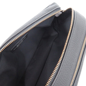 新品同様 吉田カバン ポーター PORTER ウィズ ポーチ 016-01077 レザー ブラック 黒 0648 セカンドバッグ【中古】YOSHIDA & CO., LTD.