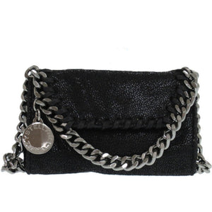 ステラマッカートニー ファラベラ ミニ 700156 W9132 ポリエステル/ポリエステル ブラック 0653 黒 ショルダーバッグ【中古】Stella McCartney