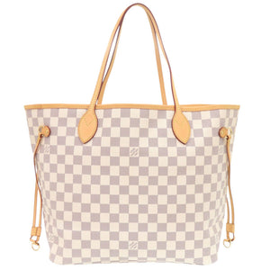 ルイ ヴィトン ネヴァーフルMM ダミエ アズール N51107 トートバッグ LV 0666 【中古】 LOUIS VUITTON