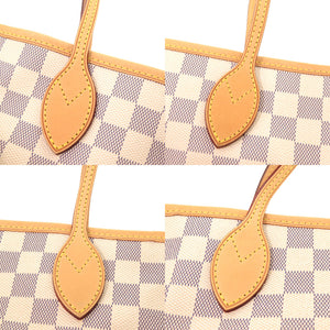 ルイ ヴィトン ネヴァーフルMM ダミエ アズール N51107 トートバッグ LV 0666 【中古】 LOUIS VUITTON