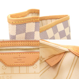 ルイ ヴィトン ネヴァーフルMM ダミエ アズール N51107 トートバッグ LV 0666 【中古】 LOUIS VUITTON