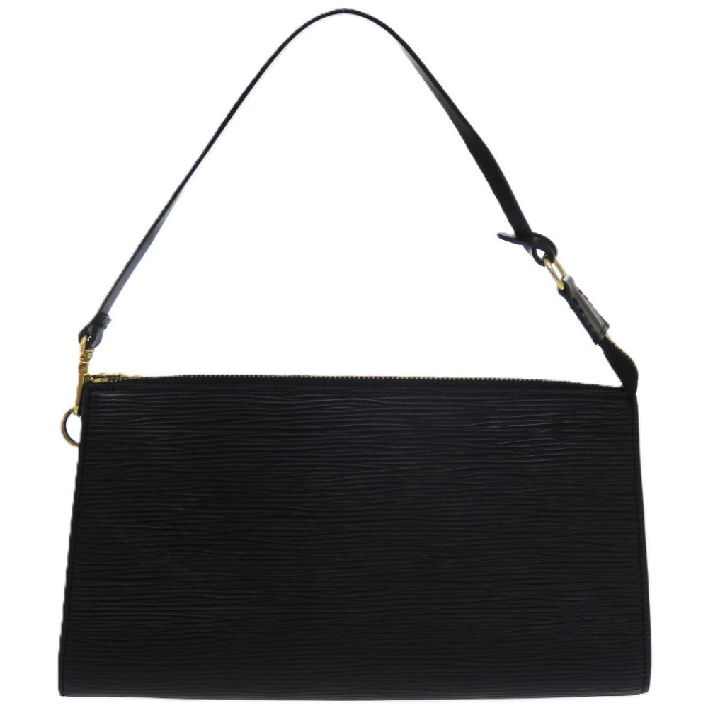 美品 ルイ ヴィトン アクセソワール エピ AR0064 ポーチ 黒 ゴールド金具 エピレザー ノワール LV 0669 ポシェット【中古】LOUIS VUITTON